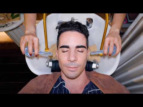 ASMR: I Was Out - Thai Sleep Salon Head Water Massage & Sound Therapy