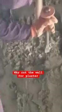 Last wall our house doing plaster amazing #construction #work #asmrsounds