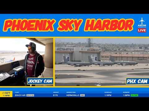 🔴LIVE PHOENIX SKY HARBOR (PHX) AIRPORT ACTION! (April 23rd, 2026)