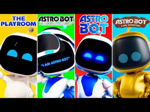 Evolution of Astro Bot in Video Games (2013-2026)