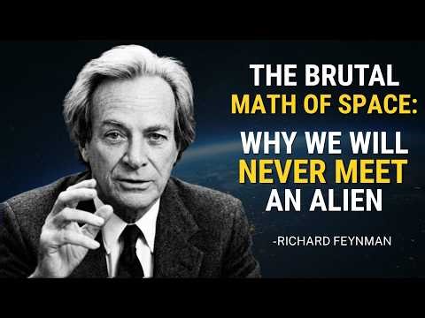 The Brutal Math of Space: Why We Will NEVER Meet an Alien | Richard Feynman