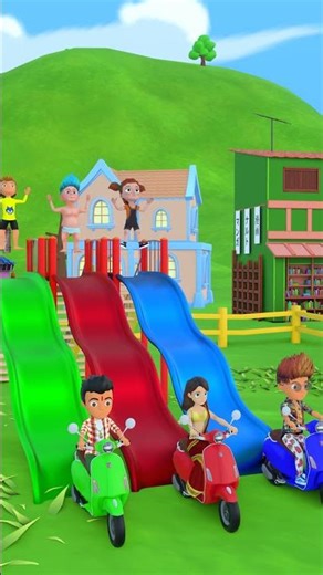 Who's the Motor Slide King? | Gulli Bulli | Cartoon| granny | short | tmkoc | shortscomedy