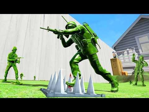 SPIKE Trap vs Toy Soldiers in Plastic Battlegrounds VR (Update)