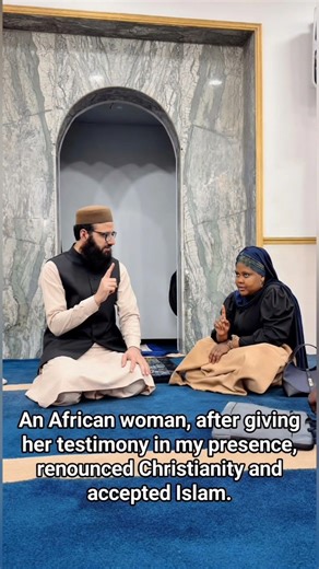 African Woman Converts to Islam | Emotional Testimony & Life-Changing Moment#islamicshorts