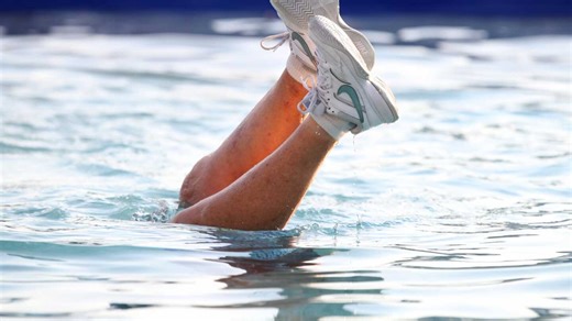 LPGA is keeping with tradition at the first major. But it’s a pool, not a pond in Houston