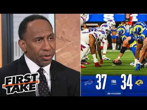FIRST TAKE | "SEAN McVAY BLEW IT!" - Stephen A. debates Rams' heartbreaking 37-34 OT loss to Bills