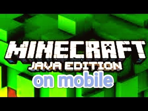 Minecraft java edition on mobile #minecraft 