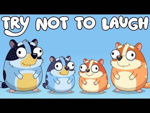 BLUEY - MEGA TRY NOT TO LAUGH 😂 [YTP] COMEDY CHAOS💀 LIVE