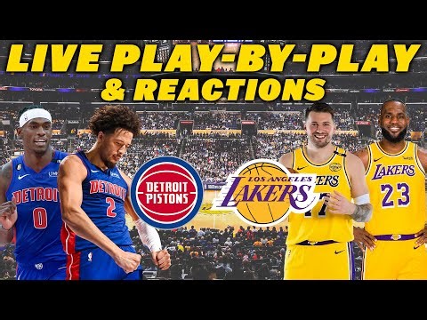 Detroit Pistons vs Los Angeles Lakers Live Play-By-Play & Reactions