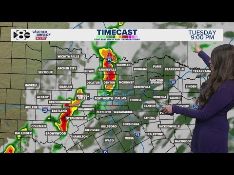 DFW Weather: Latest storms forecast for North Texas