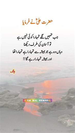 Golden Words of Hazrat Ali (R.A) ✨ | Islamic Shorts #beshak #quotes #islam #islamicquotes #shorts