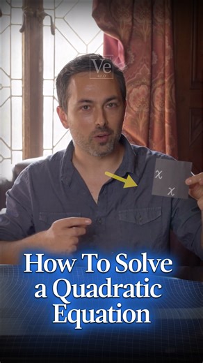 This Is How You Can Solve a Quadratic Equation #veritasium #science #CanYouSolveIt #math #quadraticequation | Veritasium