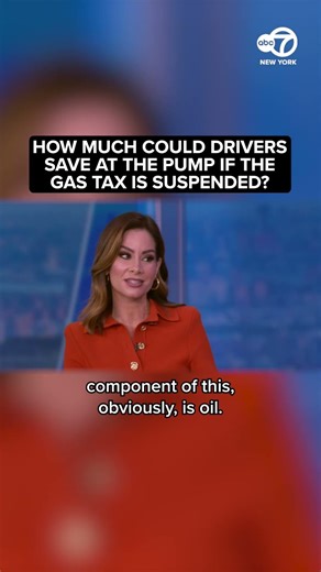 How much could drivers save at the pump if the gas tax is suspended?