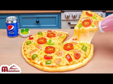 🧀 So Tasty Mini Double Cheese Pizza Making Ideas | ASMR Cooking Mini Food