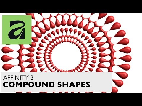 AFFINITY 3 Compound Shapes | Live Shapes Combination | How To Canva