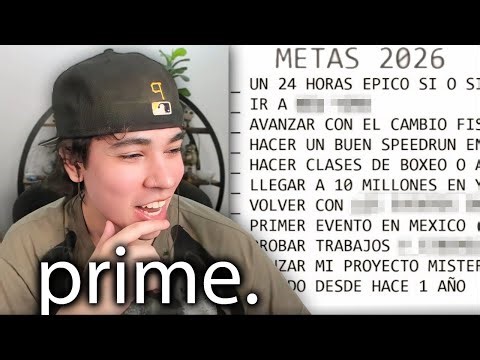 SPREEN MUESTRA SUS METAS PARA EL 2026