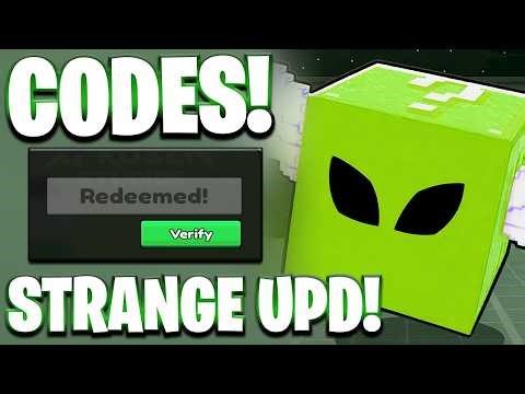 *👽ALIEN* NEW ALL Working STRANGE UPDATE CODES FOR BE A LUCKY BLOCK! ROBLOX BE A LUCKY BLOCK CODES