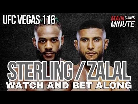 UFC Vegas 116: Aljamain Sterling vs. Youssef Zalal LIVE Stream | Watch Along Fight Companion