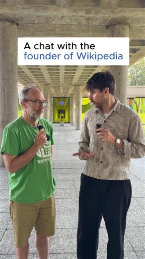 Imagine being responsible for founding and doing the first-ever edit to Wikipedia? Such a flex.