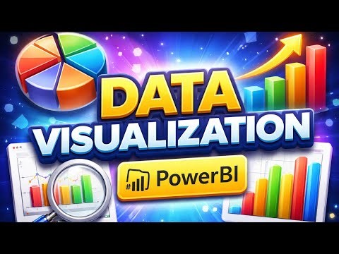 🚀 Data Visualization in Power BI | Complete Guide for Beginners & Professionals