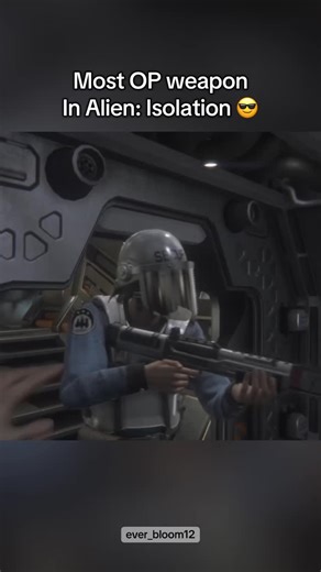 @ever_bloom12 on Instagram: "Maintenance jack is the best thing to take out human enemies in Alien Isolation 😂 #alien #alienisolation #horror #indiehorror #horrorgame"