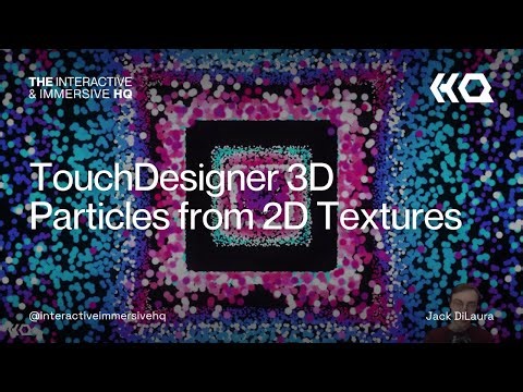 TouchDesigner 3D Particles from 2D Textures (with the Polygonize POP)