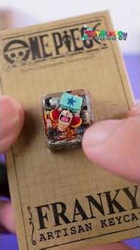 Full băng Mũ Rơm Artisan Keycap từ @DwarfFactory #artisankeycap #onepiece