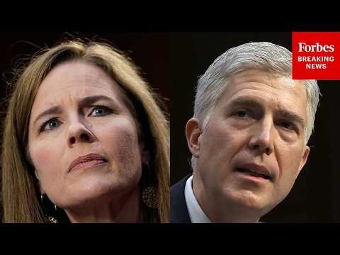 Neil Gorsuch And Amy Coney Barrett Tag-Team Lawyer With Questions About EPA Misbranding Punishments