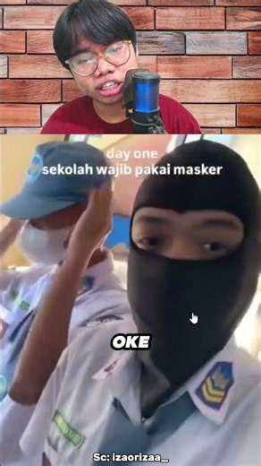 Just Wear A Normal Mask, Man😹