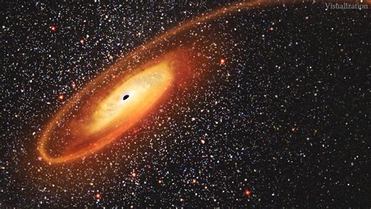 Rogue black hole 5000 light years away - Hubble finds evidence
