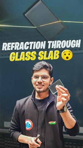Refraction Through Glass Slab 🔍 | Class 10 & 12 Physics | UP Board 2026 | Lateral Shift Explained