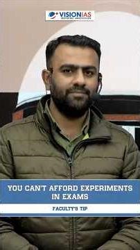"You Can’t Afford Experiments in Exams