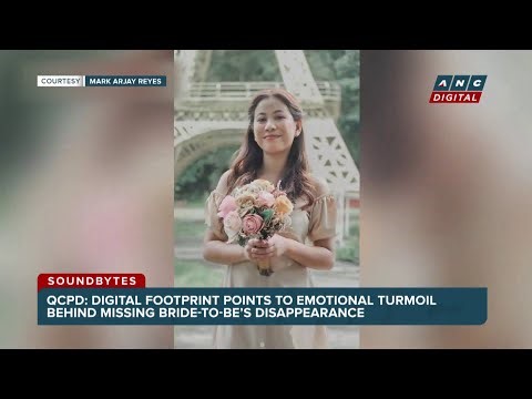 QCPD: Missing bride had ‘financial problems’ based on digital forensics | ANC