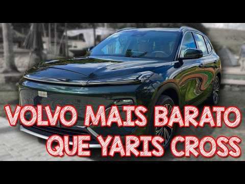 UM "VOLVO" MAIS BARATO QUE UM YARIS CROSS! Avaliação Geely EX5 HIBRIDO