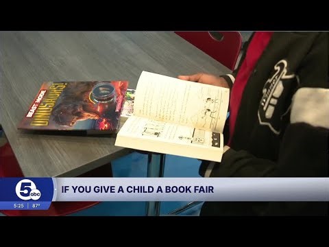 If You Give a Child a Book Fair takes place at Wade Park Elementary School