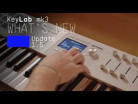 What’s New & Benefits | KeyLab mk3 Update 1.5