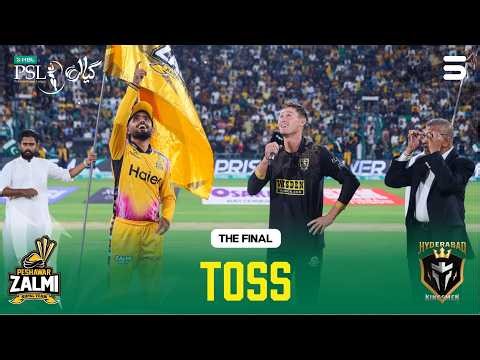 Toss | Peshawar Zalmi vs Hyderabad Kingsmen | Final | Match 44 | HBL PSL 11 | MZB1J