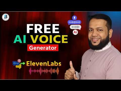 FREE AI Voice Generator (Realistic AI Voice) | ElevenLabs Text to Speech Tutorial Bangla