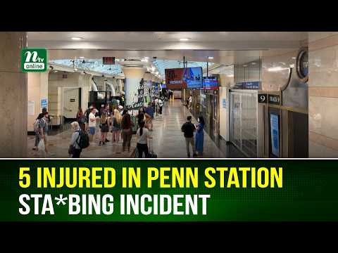 Sta*bing at Penn Station sends 5 to hospital | NTV Global