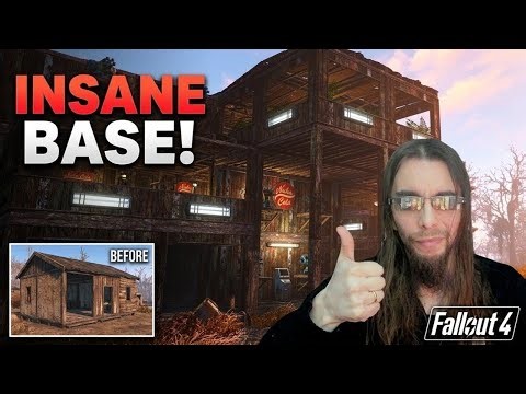 Building an INSANE Fallout 4 Base… But Chat Controls It