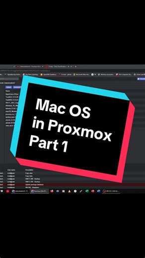 Home lab How to setup and install a MAC OS Virtual Machine on Proxmox Part 1 #homelab #proxmox #macos #selfhost #homenetwork