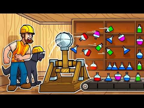 I turned my potion shop into a chaotic factory!
