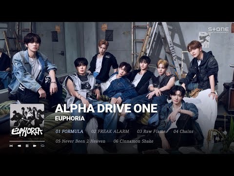 𝐏𝐥𝐚𝐲𝐥𝐢𝐬𝐭 ✨공식 데뷔✨ ALPHA DRIVE ONE 미니1집 'EUPHORIA' 1시간 반복 듣기🎧｜Stone Music Playlist