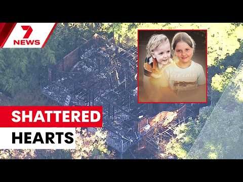 Heartbroken parents speak out after two children killed in Bowen Mountain house fire | 7NEWS