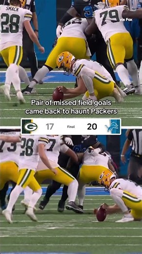 Two brutal misses for Green Bay