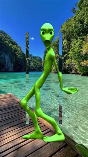 2.2 Green Alien Dance Challenge