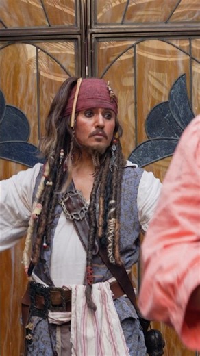 Jack Sparrow Is in His Element With the Bootstrappers & It's Perfect at Disneyland! #disney #shorts