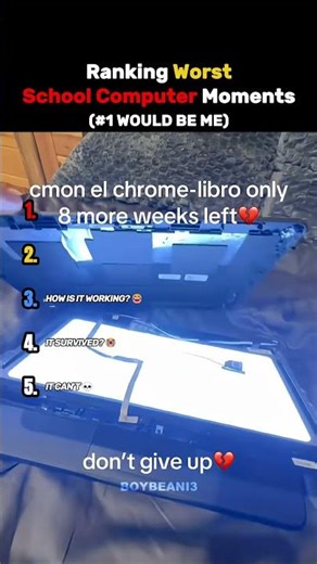 Ranking Best School Computer Moments 💀 #shorts #babygirl