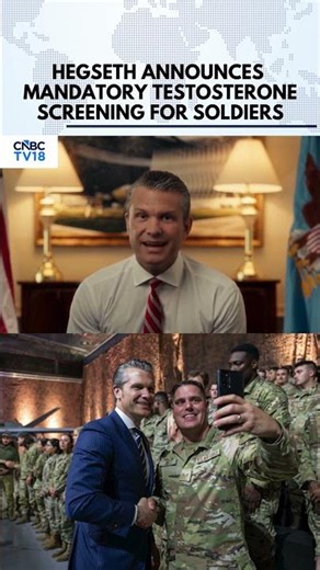 Pete Hegseth Orders Mandatory Testosterone Tests For U.S. Troops Over 30 | Pentagon Updates | N18G