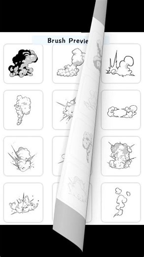 Explosion Effects Procreate Brushes #procreatebrushes #lineart